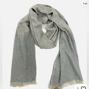 Tribe Alive Upcycled Denim Scarf Size. OS